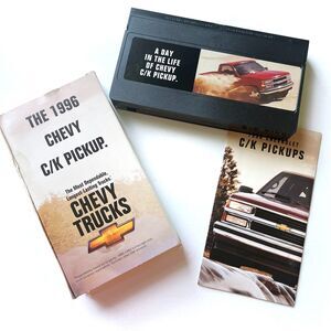 1996 Chevy C/K Pickup VHS Tape & Pamphlet Collector Restoration Project